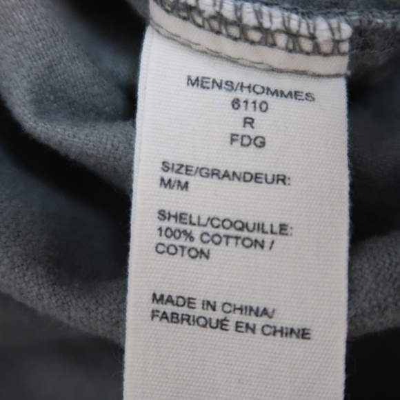 Woolrich Heavy Weight Chamois Flannel Shirt Gray Medium - Picture 9 of 12